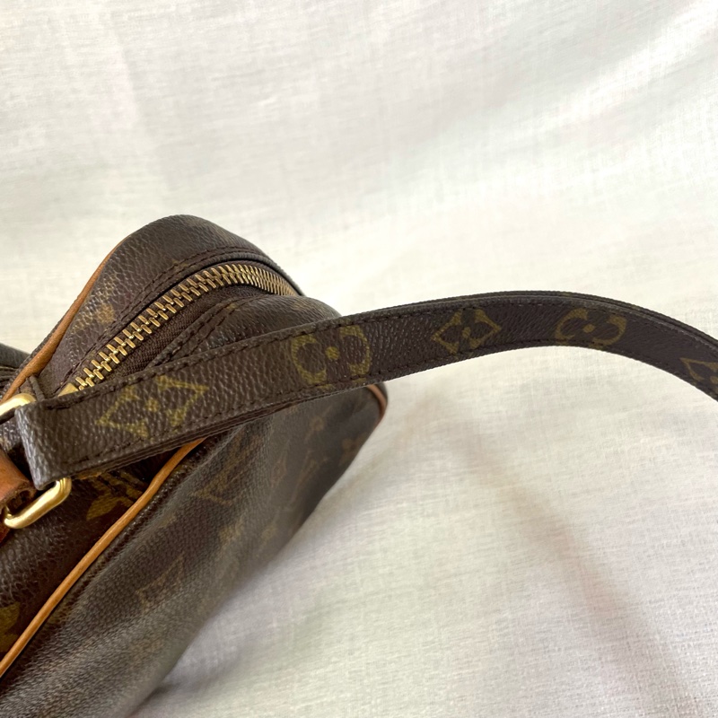 LV 老花雙層相機包 斜挎包-34