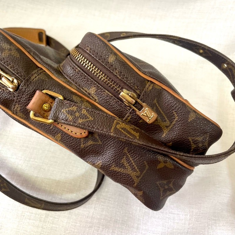 LV 老花雙層相機包 斜挎包-36