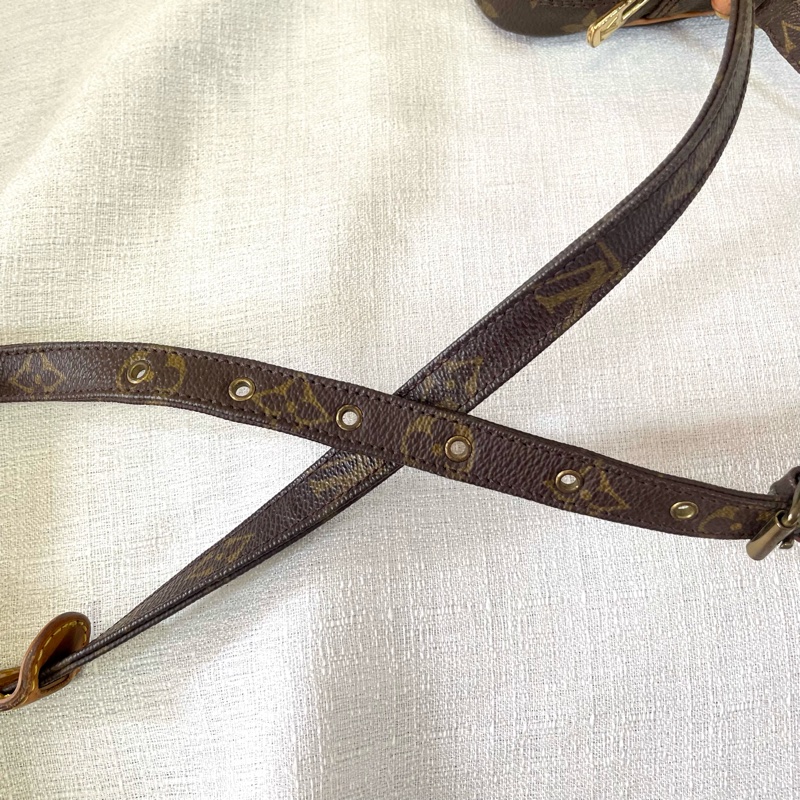 LV 老花雙層相機包 斜挎包-40