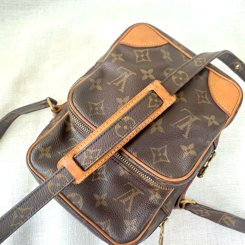 LV 老花雙層相機包 斜挎包-41