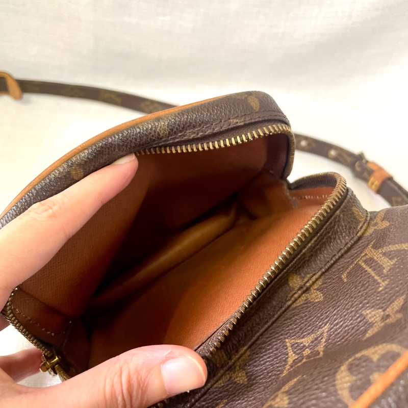 LV 老花雙層相機包 斜挎包-46