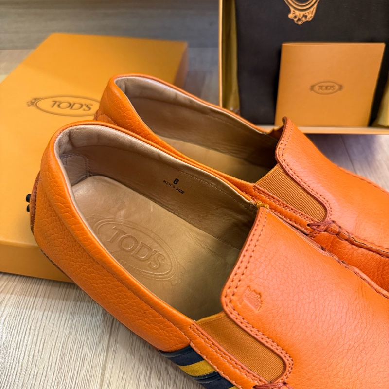 Tod’s正品男8號-《當天可出貨》皮質非常好，穿著舒適(不是原鞋盒)-3