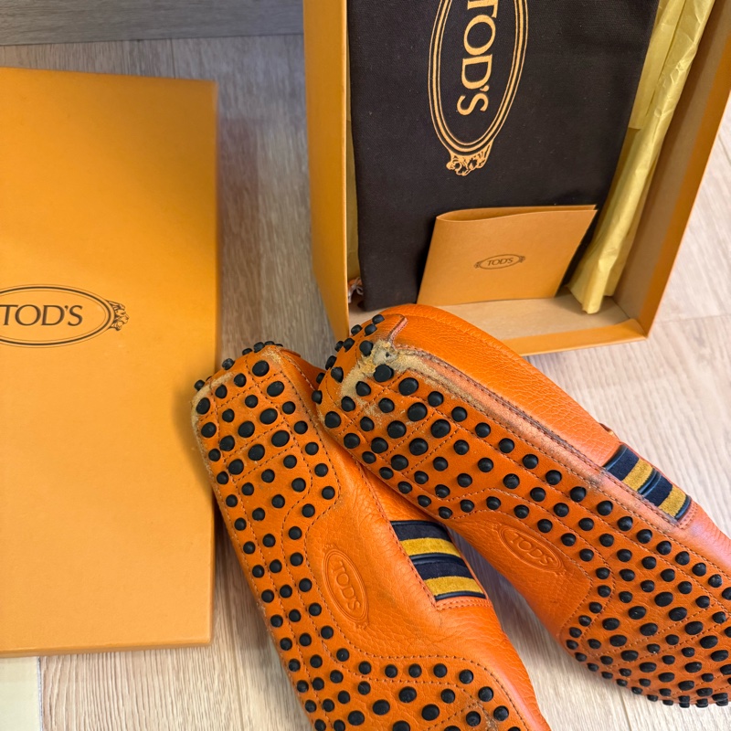 Tod’s正品男8號-《當天可出貨》皮質非常好，穿著舒適(不是原鞋盒)-14