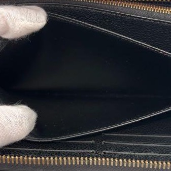🎀Louis Vuitton Monogram 壓紋黑色長夾｜經典花紋✦fufu style 精品✦ 氣質款錢包.皮夾-34