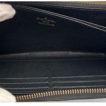 🎀Louis Vuitton Monogram 壓紋黑色長夾｜經典花紋✦fufu style 精品✦ 氣質款錢包.皮夾-38