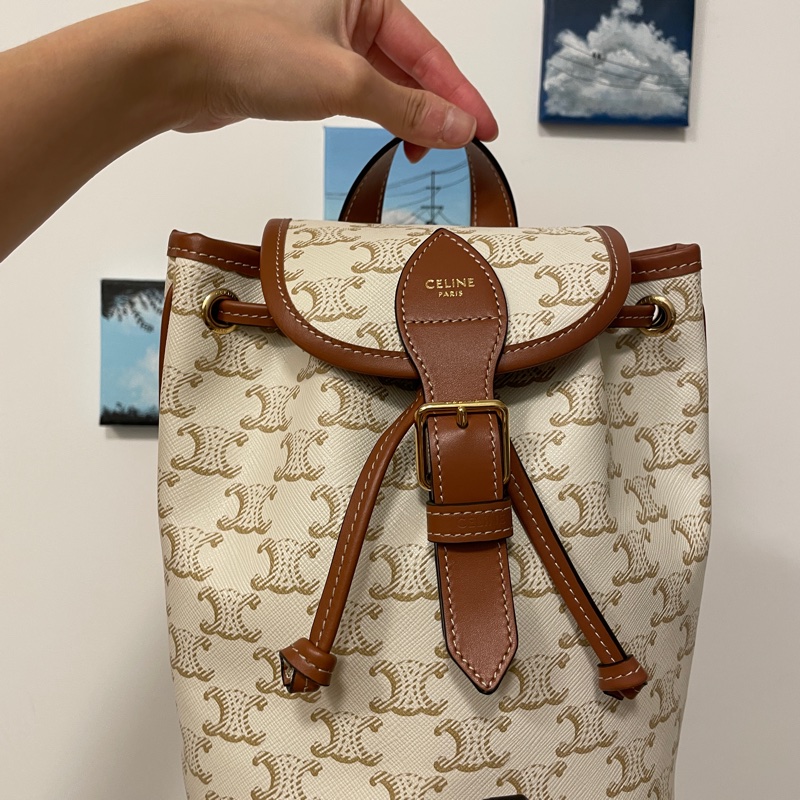 Celine Triomph Folco backpack-5