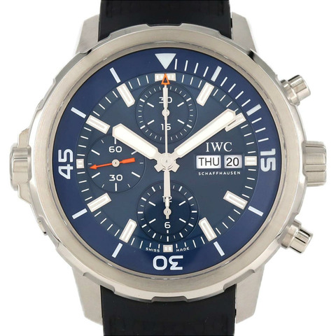 IWC Aquatimer Chrono Expedition Jacques-Yves Cousteau IW376805 SS 腕錶自動