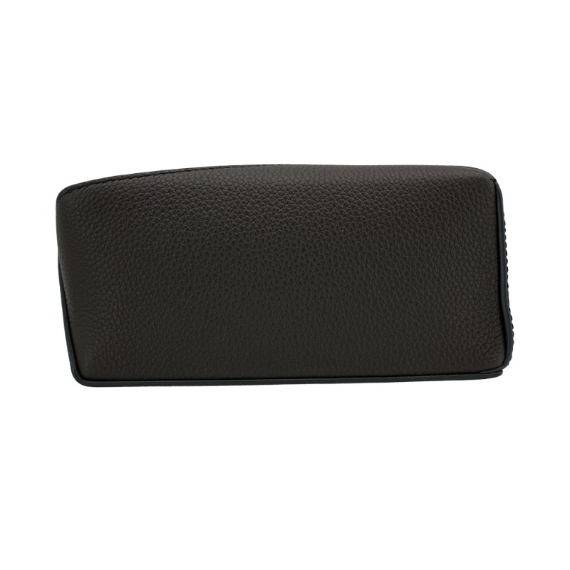 Loewe Mini Puzzle 粒面小牛皮金釦斜背包(深灰)-3
