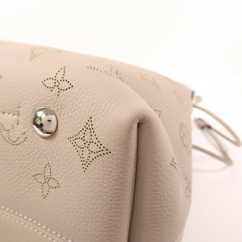LOUIS VUITTON Mahina Boundless銀扣肩背袋/手挽袋-9