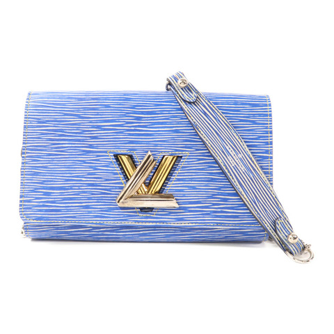 LOUIS VUITTON Epi Twist Chain Shoulder鏈帶肩背袋