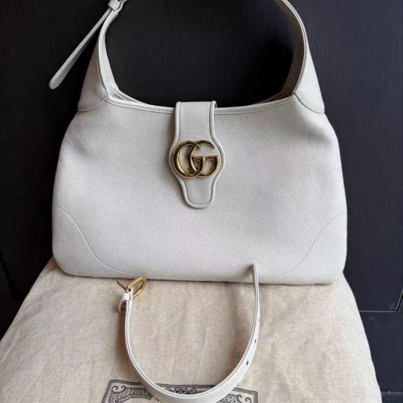 GUCCI Aphrodite 腋下包 HOBO包中號 39*2*38cm 99新 配件塵袋-2