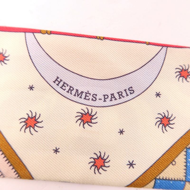 HERMES 絲質Twilly絲巾-4