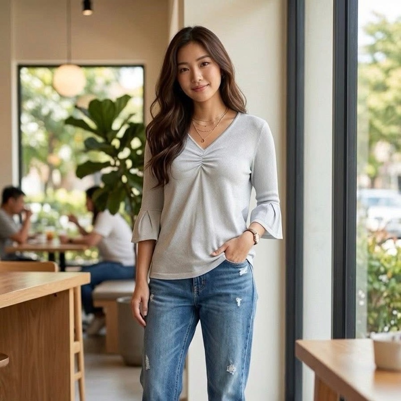 BURBERRY  倫敦 抓皺銀蔥戰馬上衣-0