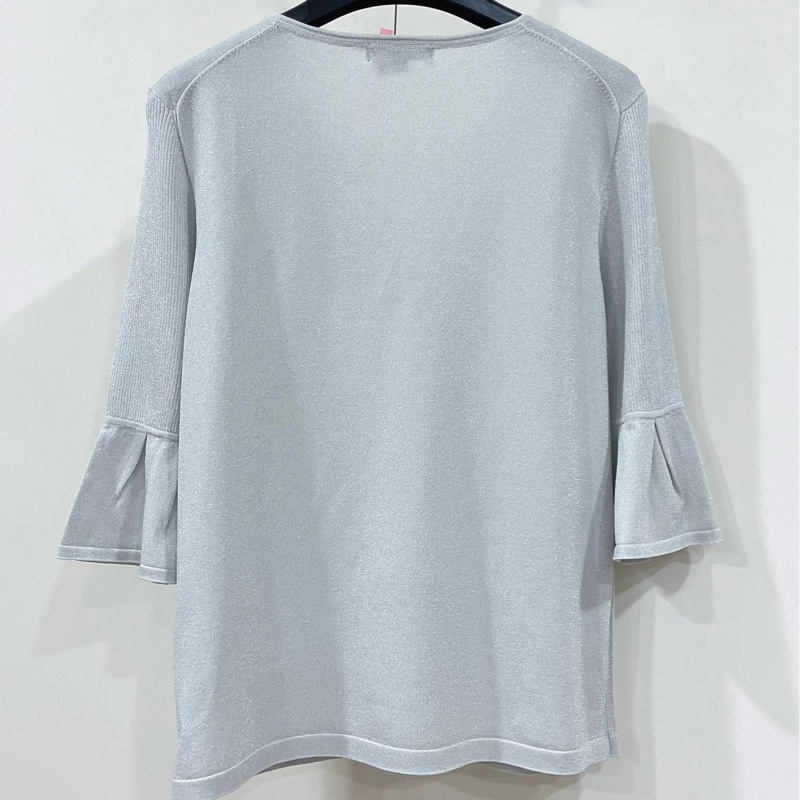 BURBERRY  倫敦 抓皺銀蔥戰馬上衣-3