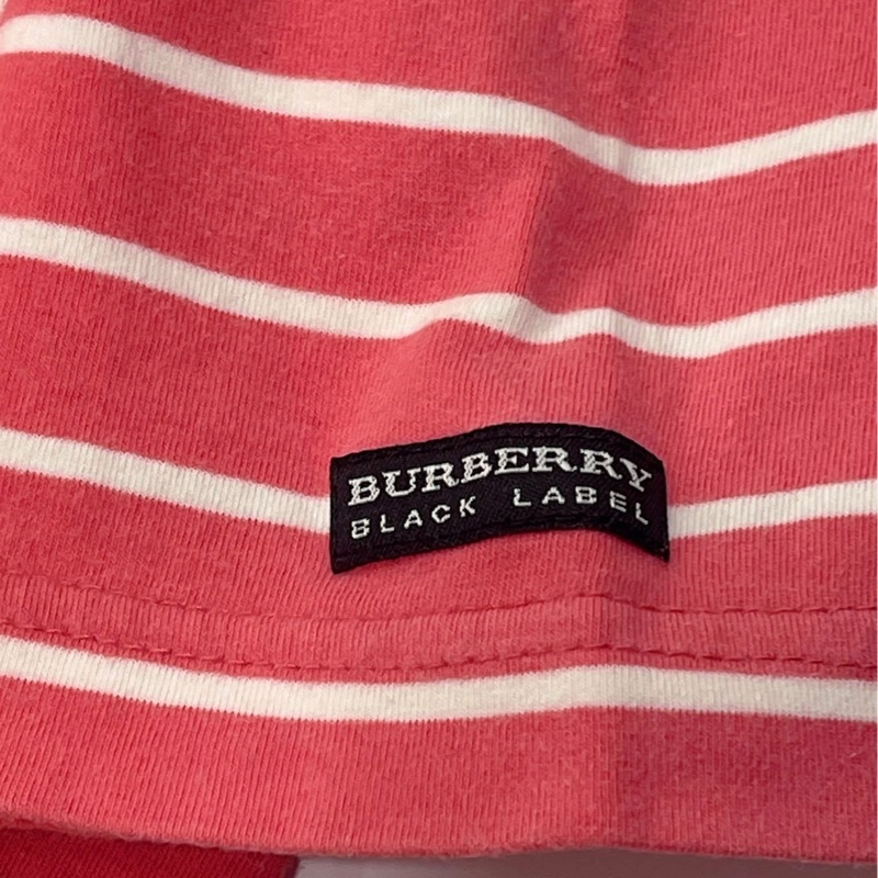 BURBERRY 黑標 口袋橫條紋戰馬上衣-3