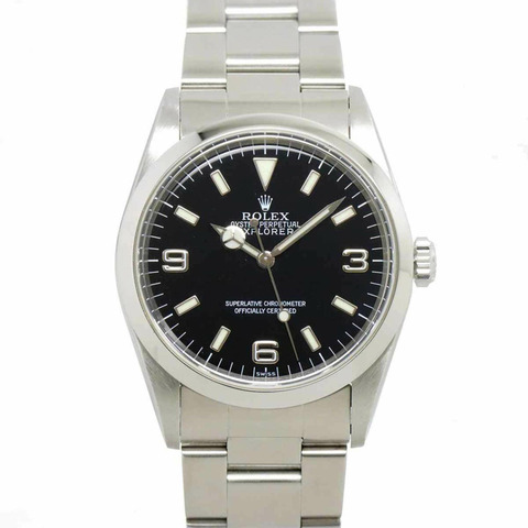 勞力士 ROLEX Explorer 1 114270 P 編號 男士手錶 黑色 自動上鍊