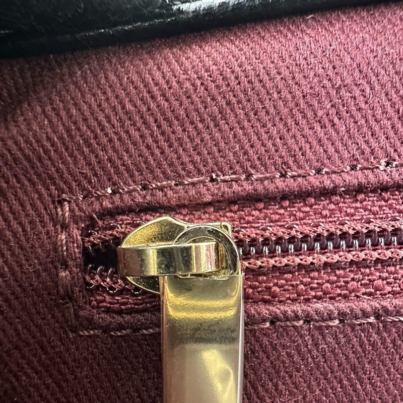 CHANEL Business Affinity 黑金荔枝牛皮郵差包 手提斜肩包-14