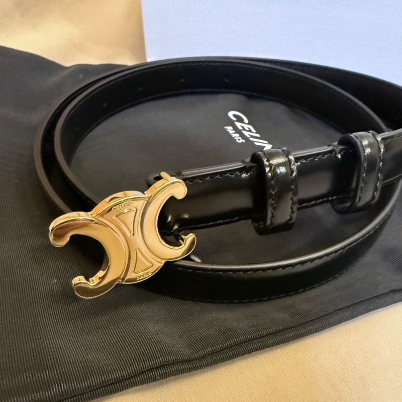 Celine皮帶 80cm 1.8全新-0