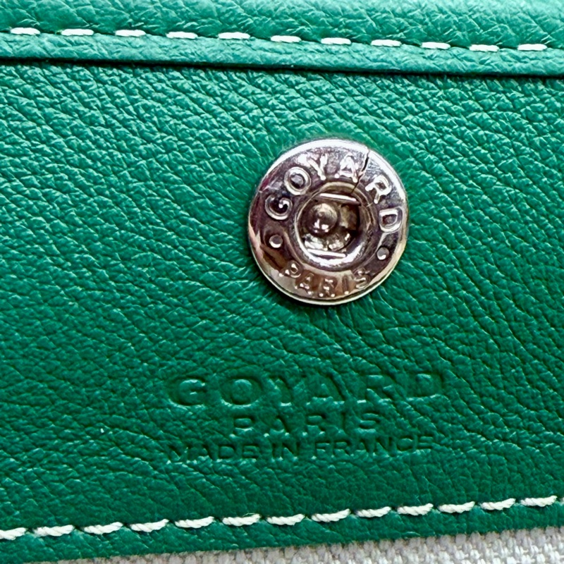 Goyard Anjou mini tote限量彩繪綠色迷你手提托特包-18
