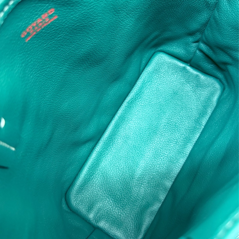 Goyard Anjou mini tote限量彩繪綠色迷你手提托特包-32