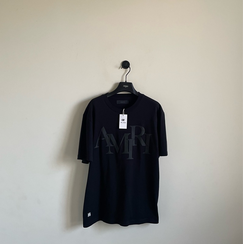 Amiri logo 短袖-3