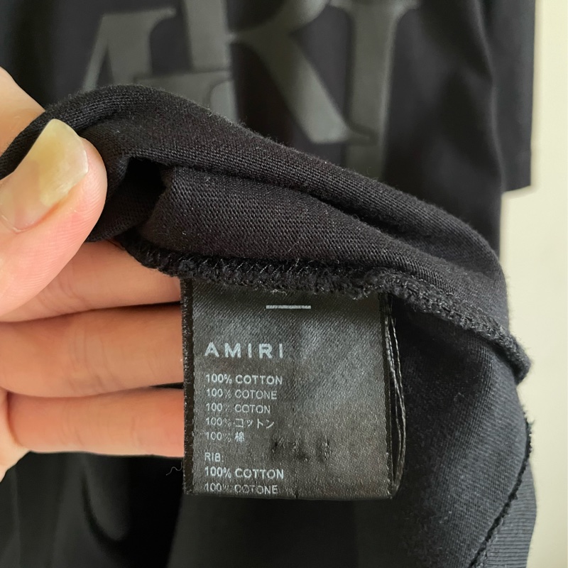 Amiri logo 短袖-5