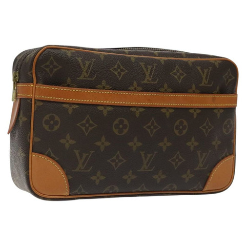 路易威登 Monogram Compiegne 28 手拿包 M51845 LV 正品 BA1280