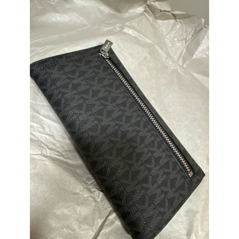 Michael Kors MK 防刮皮革 多卡層 三折長夾-6