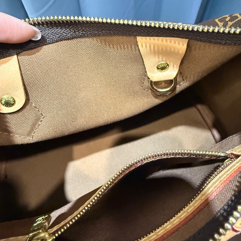 LV Speedy25無肩帶款-9