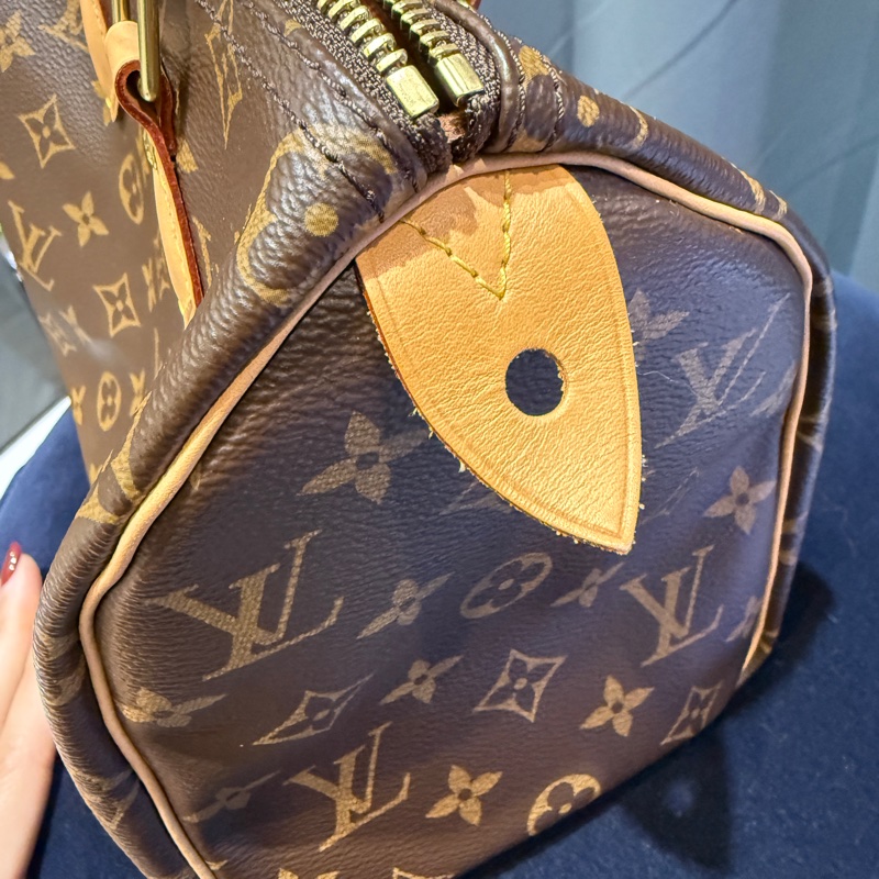 LV Speedy25無肩帶款-10
