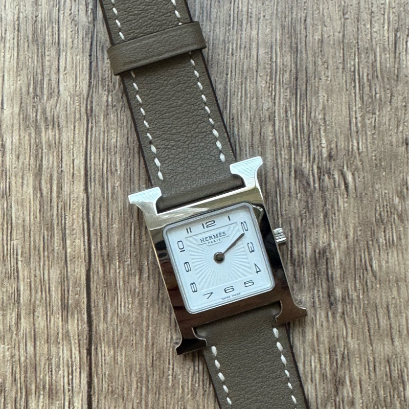 Hermes Heure H腕錶 25 mm 大象灰-0
