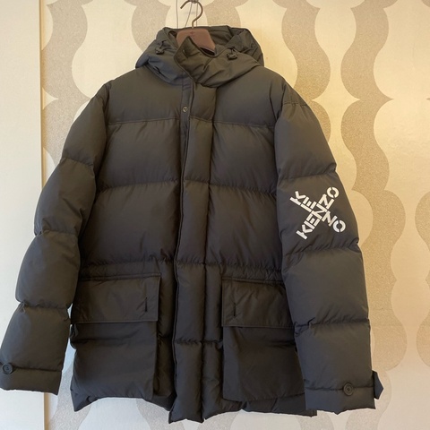 Kenzo 近全新 外套 羽絨衣 滑雪衣 加長版 出國雪地必備