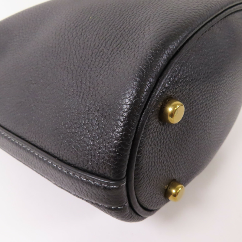 COACH 牛皮皮革Willow 19金扣手挽肩背兩用袋-5