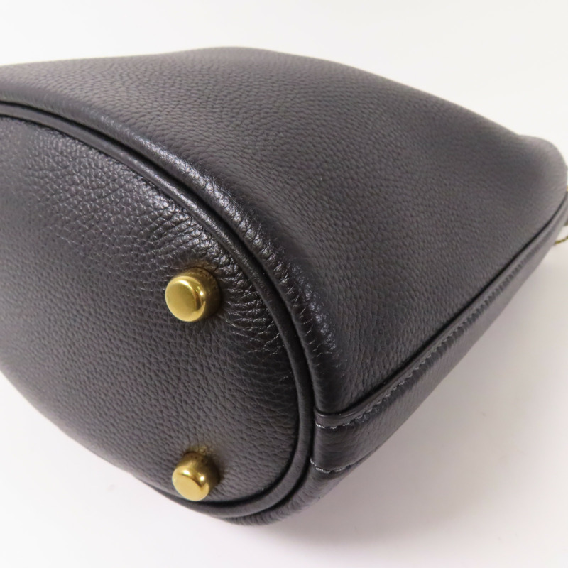 COACH 牛皮皮革Willow 19金扣手挽肩背兩用袋-6
