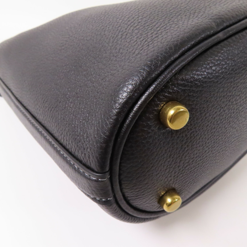 COACH 牛皮皮革Willow 19金扣手挽肩背兩用袋-7
