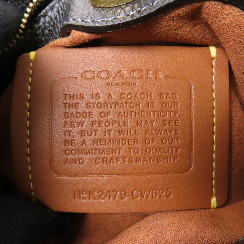 COACH 牛皮皮革Willow 19金扣手挽肩背兩用袋-12