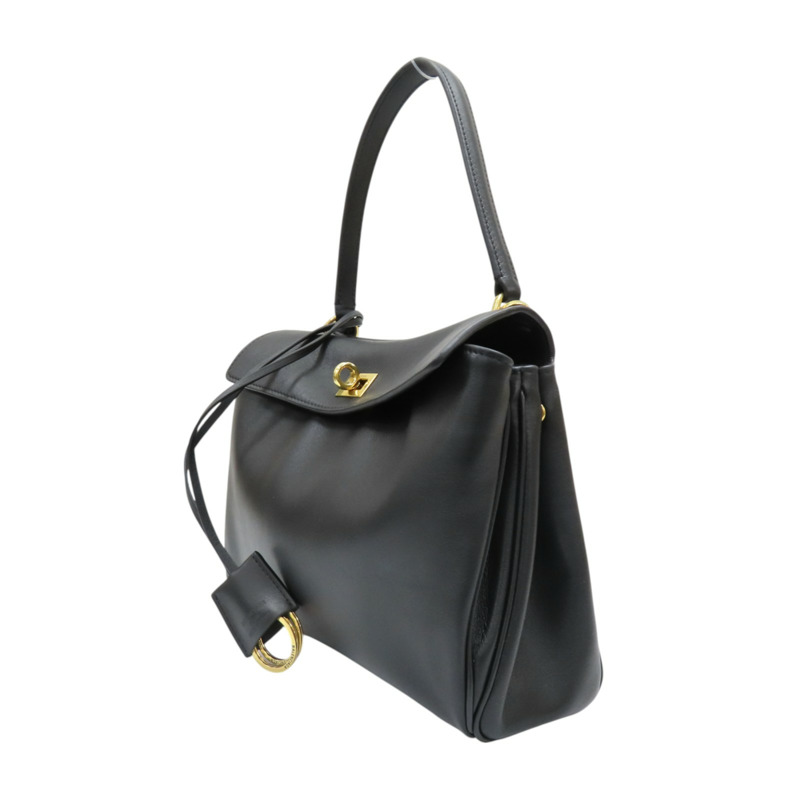 黑色牛皮 Rodeo Small 兩用包-2