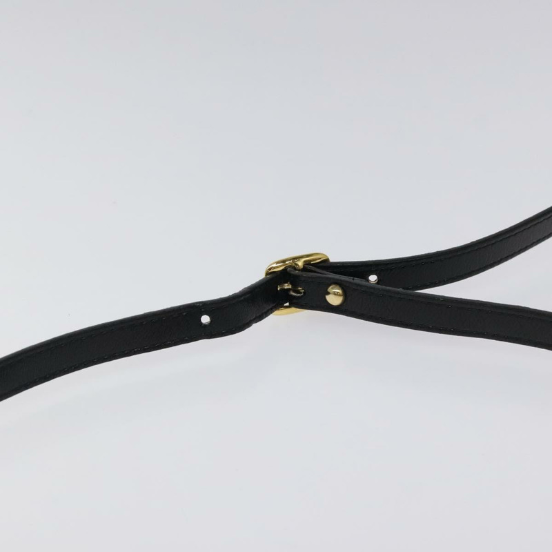 【日本直送】SAINT LAURENT 單肩包 皮革壓花 黑金 正品 BA1084-7