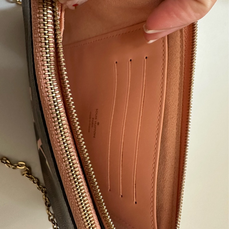 LV塗鴉鏈條隨身錢包-2