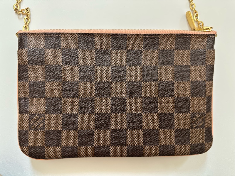 LV塗鴉鏈條隨身錢包-8