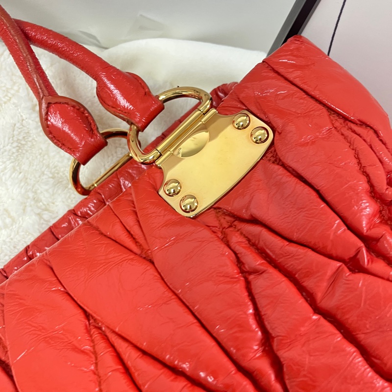 Miumiu 紅色tote bag-17