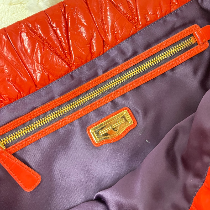 Miumiu 紅色tote bag-20