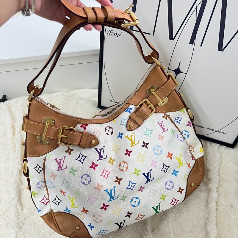 Lv vintage hobo 白三彩-2