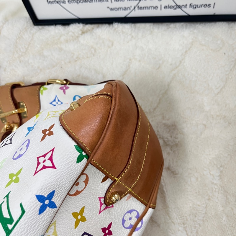 Lv vintage hobo 白三彩-10