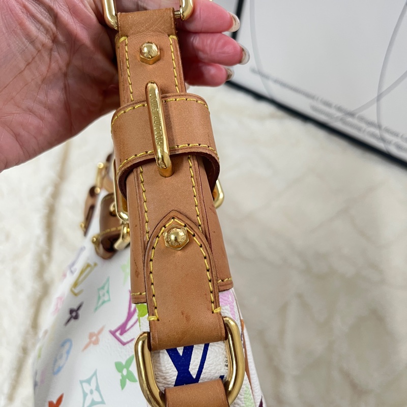 Lv vintage hobo 白三彩-11