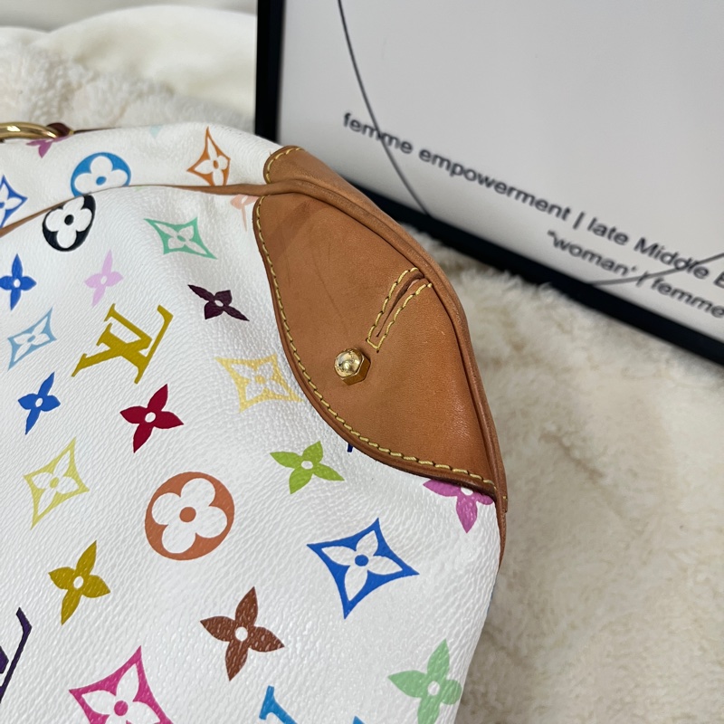 Lv vintage hobo 白三彩-21