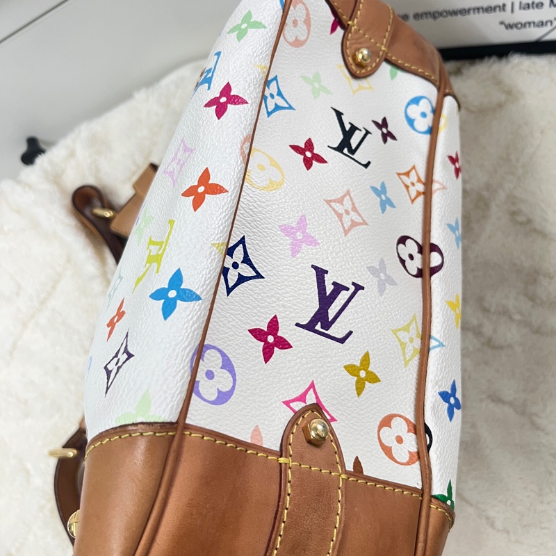 Lv vintage hobo 白三彩-23