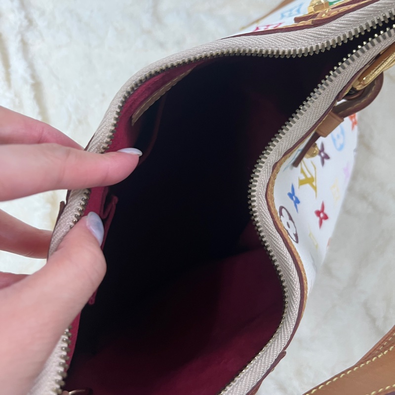 Lv vintage hobo 白三彩-26