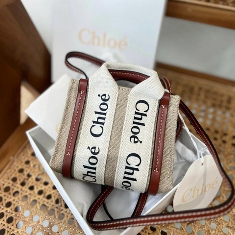 促銷品 Chloe Woody Mini Tote Bag