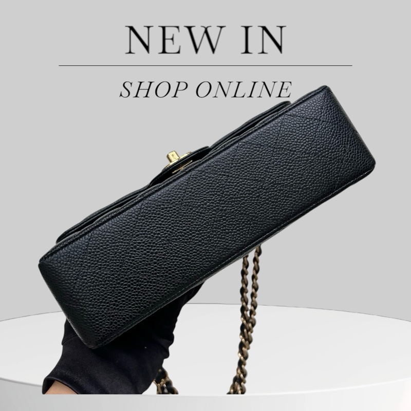 Chanel Caviar CF23 金扣荔枝皮-2